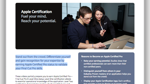 تحديد النص في Quick Look