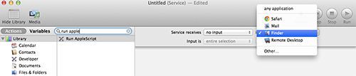 run applescript